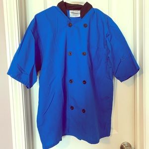 2/20$ Happy Chef coat blue